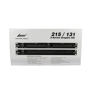 Mezclador Amplificador Ecualizador Estéreo Gráfico de 15 Bandas Lane LE-215 Profesional de 48v con Batería para Auto, Receptor para el Hogar con Mejores Bajos - Product Image 5