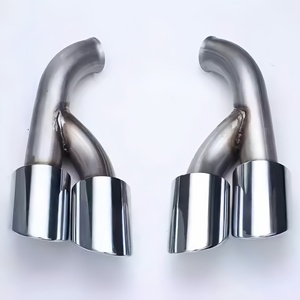 Pour <span class=keywords><strong>Porsche</strong></span> Cayenne 958.2GTS, tuyau d'échappement adapté aux modèles Cayenne 15-17 - Product Image 2