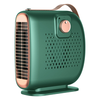 Vente en gros, 500W, chauffage en céramique, souffleur d'air à faible bruit, chauffage Portable, ventilateur, chauffage électrique PTC, pour la maison et le bureau