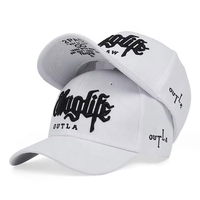 Gorras de Béisbol Personalizadas al por Mayor de Alta Calidad, 6 Paneles, Bordado 3D, Visera Plana, Estilo Hip Hop, Moda Urbana