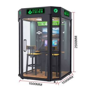 Máquina de Karaoke Electrónica Operada con Monedas, Jukebox Móvil KTV con Soporte en Inglés, Material ABS, 1 Año de Garantía, Venta al Por Mayor - Product Image 3