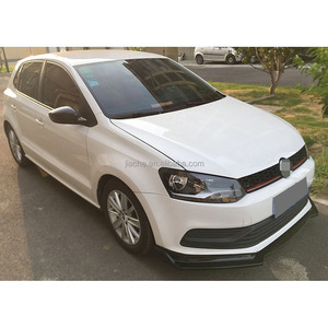 กันชนหน้า3ชิ้น/เซ็ต2014 2015 2016หัวพลั่วคางป้องกันสำหรับ Volkswagen <span class=keywords><strong>VW</strong></span> POLO มาตรฐาน <span class=keywords><strong>VW</strong></span> <span class=keywords><strong>Scirocco</strong></span> สีดำ - Product Image 5