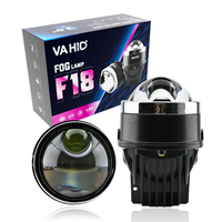 Phares de projecteur laser bi-LED VAHID F18 super lumineux de 3 pouces, faisceau haut et bas intégré, phare antibrouillard universel pour camion et SUV