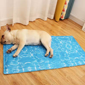 Koelmat voor huisdieren, zomer, gel-ijsmat, ademende nylon hoes, antislip bodem, warmteverlichting, honden, katten, dierenbed - Product Image 5