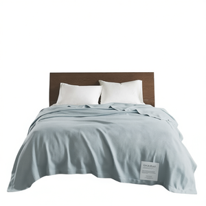 ผ้าห่มเลอ ชรีย์ ผ้าทอเรียบง่าย สไตล์มินิมอล ใช้ได้ทุกฤดู ทรงสี่เหลี่ยมผืนผ้า รุ่น D0100H7F7RJ - Product Image 1