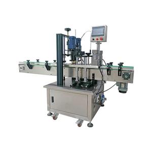 ماكينة أوتوماتيكية لإغلاق أغطية الزجاجات البلاستيكية، ماكينة تغطية الزجاجات والزجاجات المزودة ببرغي للتغليف - Product Image 1