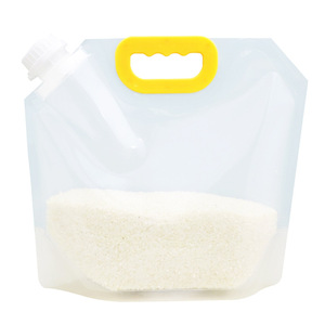 Sac refermable transparent de 10 L pour la protection contre l'humidité des aliments, pour le stockage des céréales, en matériau PE - Product Image 1