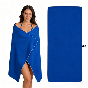 Asciugamano da Spiaggia in Microfibra Anti-Sabbia Testurizzato 90x180cm Altamente Assorbente ad Asciugatura Rapida <span class=keywords><strong>per</strong></span> Yacht Crociere - Product Image 1