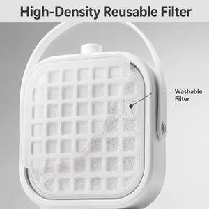 Mini aspirateur à poussière pour ongles en plastique, silencieux, avec filtre à poussière, portable, 220V, pour salon de manucure acrylique, usage domestique - Product Image 5