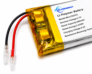 Batterie Li-polymère rechargeable personnalisée en gros d'usine 3.7V 702535 600mAh - Product Image 2
