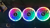 Ventiladores RGB de 120mm y 12cm, certificación RoHS para carcasa de Pc, gabinete utilizado para juegos, Gamer, refrigeración de portátiles, fabricante de China