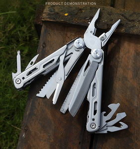 Cadeau pour lui, couteau de poche multifonctionnel de survie en acier inoxydable de haute qualité 17 en 1, pince multifonctionnelle pour le camping et la randonnée - Product Image 5