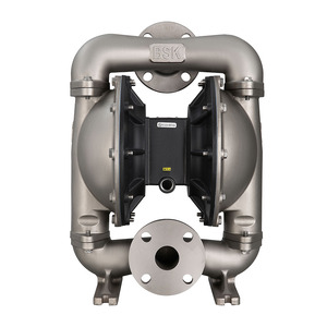 Pompe à double diaphragme en acier inoxydable, auto-amorçante, pneumatique, personnalisable, OEM, pour eaux usées et eau propre - Product Image 2