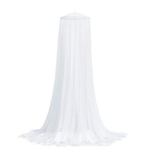 W2B VidaXL <span class=keywords><strong>White</strong></span> 220 Mesh Baby <span class=keywords><strong>Mosquito</strong></span> <span class=keywords><strong>Net</strong></span> para cama Plegable Queen Size 56x56x86,6 para dormir en verano - Product Image 3