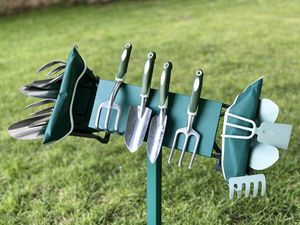 Ensemble d'outils de jardin avec sac à outils, kit d'outils à main pour la plantation, le désherbage et la culture - Product Image 3