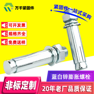 M6 M8 M10 Galvanized Wedge Anchors Metric Coarse Thread Carbon Steel For Masonry Concrete Anchors - Product Image 5