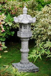 Buatan tangan Jepang batu granit lentera tahan lama dekorasi taman diukir untuk taman luar ruangan hotel vila - Product Image 3