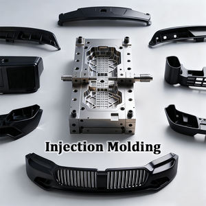 Moulage par injection plastique Moule pour pare-chocs Pièce automobile Nylon Pa66 ABS PC Moule Fabricant Moule par injection - Product Image 5