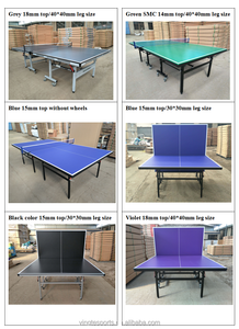 Tiêu chuẩn & chuyên nghiệp trong nhà bảng <span class=keywords><strong>ping</strong></span> <span class=keywords><strong>pong</strong></span> bảng với MDF 25 mét TOP độ dày - Product Image 3