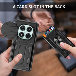 Funda para Teléfono Móvil con Ranura para Tarjetas para Xiaomi Redmi Note 14 Pro Plus 15 15C 14C <span class=keywords><strong>A5</strong></span> A3, Anillo, Soporte, Protección de Cámara, Antigolpes - Product Image 3