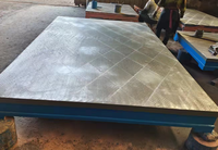 Nouvelle plaque de base en fonte revêtue d'azote pour système 3D avec pieds réglables pour soudage de précision (vente en gros usine)
