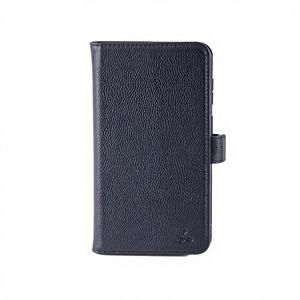 Étui de <span class=keywords><strong>téléphone</strong></span> portable en cuir véritable avec protection d'écran, portefeuille pliable pour A37 - Product Image 4