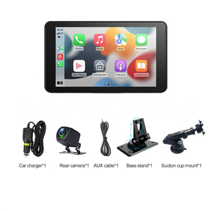 <span class=keywords><strong>7</strong></span> 인치 휴대용 터치 <span class=keywords><strong>GPS</strong></span> Carplay 화면 디스플레이 안드로이드 자동차 멀티미디어 탐색 및 비디오 플레이어 반전 카메라 - Product Image 6