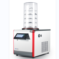 Équipement de lyophilisation de petite taille SJ-10N-60 pour laboratoires ou hôpitaux avec pompe, composants principaux du PLC, lyophilisateur sous vide à un prix avantageux