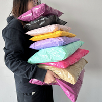 Sachets d'expédition biodégradables et compostables personnalisés avec logo, enveloppes en plastique, pochettes d'expédition pour vêtements