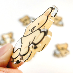 Nóng bán tùy chỉnh hai mặt in Acrylic Keychain với mô hình dễ thương và hài hước - Product Image 1