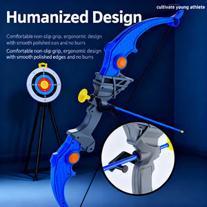 مجموعة رماية للأطفال مع سهام ذات أطراف ماصة آمنة وقوس، لعبة مناسبة للألعاب الخارجية والداخلية، هدية - Product Image 5
