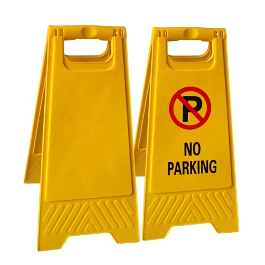 Custom Plastic Sign Security & Protection Roadway Safety Traffic