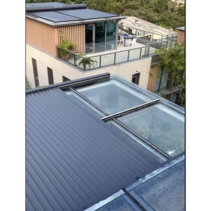 Abri de verre extérieur toit électrique en alliage d'aluminium auvent véranda pare-soleil <span class=keywords><strong>rideau</strong></span> pliant télescopique auvent - Product Image 4