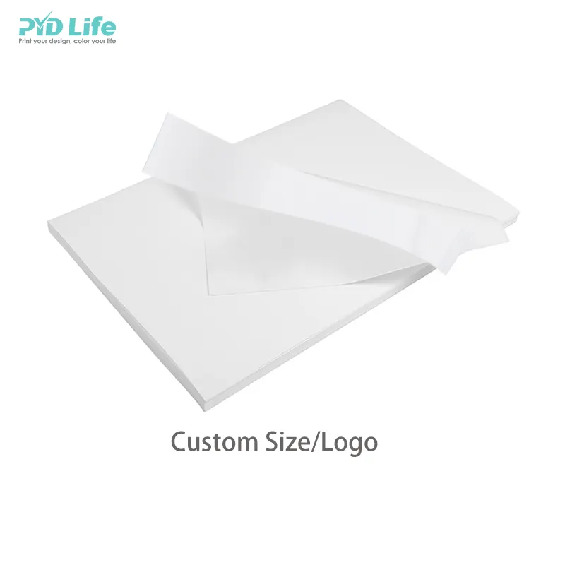 Papier transfert thermique par Sublimation, Logo A4, personnalisé, taille personnalisée