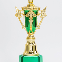 Estatuilla de Jugador de Béisbol Estilo Arte Popular de Bajo Costo, Adorno Dorado para Trofeos, Premios y Recuerdos Personalizables GD15