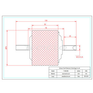 Moteur de <span class=keywords><strong>roue</strong></span> à axe double de 3 pouces, moteur sans balais CC, 24V 36V 120W, petit moteur de moyeu électrique <span class=keywords><strong>pour</strong></span> planche à roulettes motorisée, vélo électrique - Product Image 6