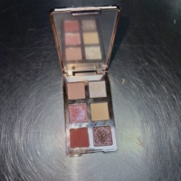 Palette d'ombres à paupières mates et scintillantes en métal personnalisable, 6 couleurs, maquillage pour les yeux vegan