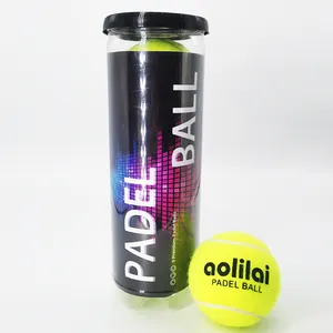 China Tennis Factory Supplier High Quality Tennis Balls With Different Quality Custom Pelotas De Padel