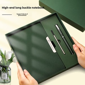 Set de Regalo con Memoria USB Inalámbrica, Bolígrafo de Cuero Sintético y Cuaderno A5 Personalizable para Estudiantes GB2023-7-11-1 Wir - Product Image 4