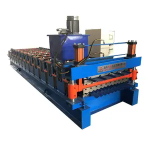 Automatic Double Layer Used Corrugated Roll Forming Machine roofing sheets machines