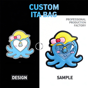 Your Design PU Ita Bag Exclusive Character Merch Custom Ita Rosette Pvc Custom <b>Tote</b> Bag with logo - Product Image 2