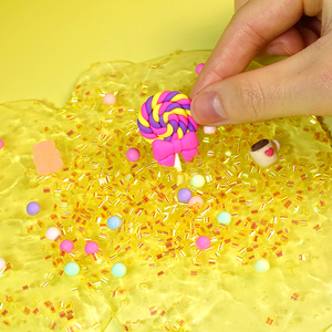 Kit DIY de Slime Líquido Temático Piruleta, Juguete Sensorial de Doble Cara para Niños, No Tóxico, Fabricación OEM&ODM - Product Image 4