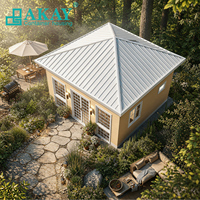 Casa Móvil Plegable de Fabricantes Chinos AKAY, con Sistemas Eléctricos y de Plomería Ocultos, Casa Modular Prefabricada en Contenedor