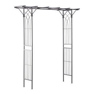Arco de jardín de metal DB Fácil montaje A prueba de putrefacción Inspirado en la naturaleza para decoraciones de jardín para envío (Prohibido) - Product Image 2