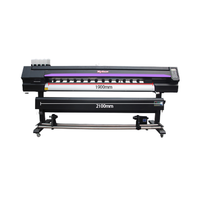 Nuevo gran formato 1,8 m/6 pies Flex Banner Plotter Eco Solvent Ink Printer Canvas Core Motor Pump Engine Components Printing Shops