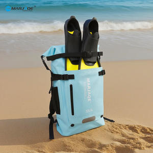 <b>Heavy</b> <b>Duty</b> Zipper Closure Bag Waterproof Diving Equipment Fins Dry <b>Sack</b> Pack Swimming Outdoor Rafting Floating Backpack - Product Image 5