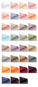 Papier d'emballage uni Han Feng pour fleurs, papier Ouya couleur unie, emballage de bouquets, sac pour fleuriste et usage domestique - Product Image 2
