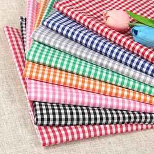 Tela a cuadros de sarga de algodón puro teñido de hilo RTS <span class=keywords><strong>para</strong></span> <span class=keywords><strong>ropa</strong></span> de cama DIY <span class=keywords><strong>para</strong></span> niños - Product Image 2