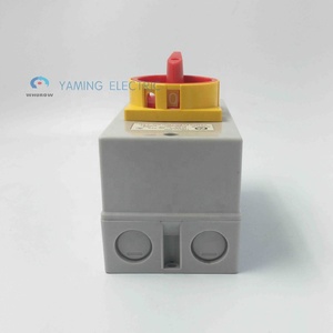 Isolator Ngắt Kết Nối Công Tắc Quay Cam Cao Áp 25-100A Điện Tử Công Nghiệp Autotransformer Hộp Điều Khiển Chống Nước - Product Image 3