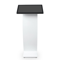 Kiosque interactif à écran tactile de 21,5 à 65 pouces pour la consultation d'informations et la promotion publicitaire pour la réception dans les espaces publics